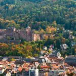 heidelberg, castle, historic center