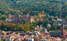 heidelberg, castle, historic center